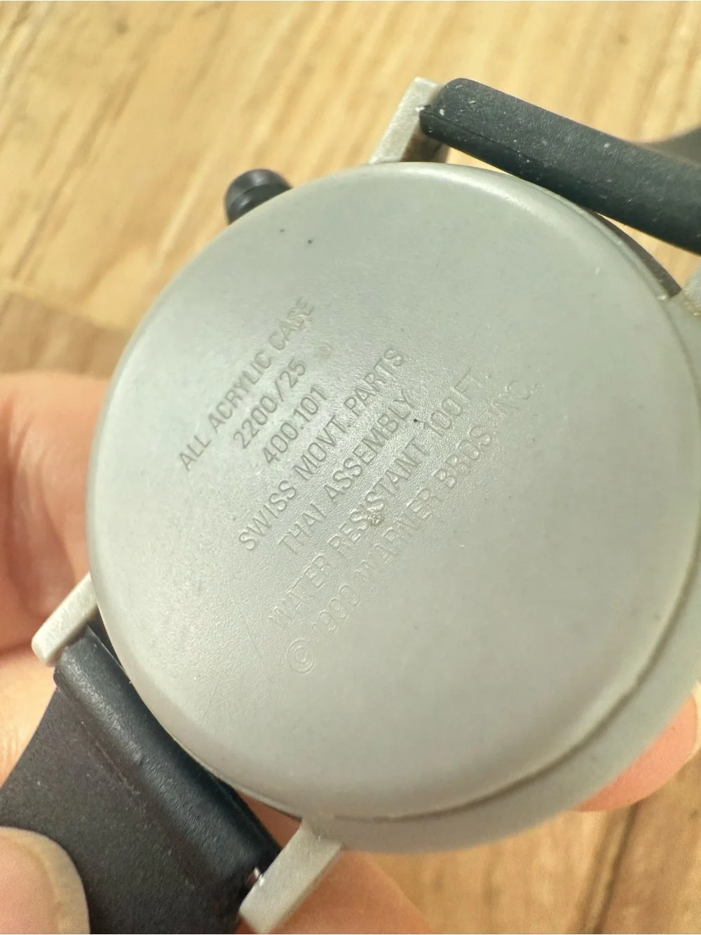 vintage Armitron looney tunes bugs bunny watch NEW BATTERY